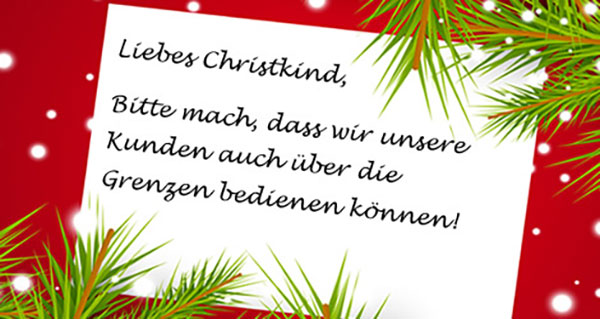 Drei fromme Weihnachtswünsche an das Christkind