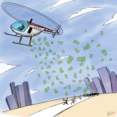 Is that Buzzing Sound Helicopter Money?