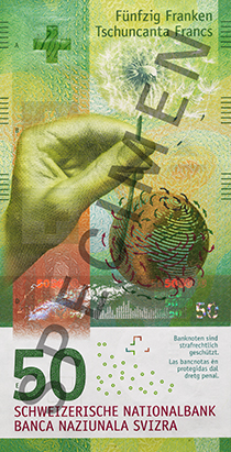 2016-04-06 - Banknotes and coins - The new 50-franc note