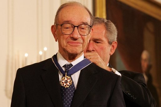 Alan “Bubbles” Greenspan Returns to Gold