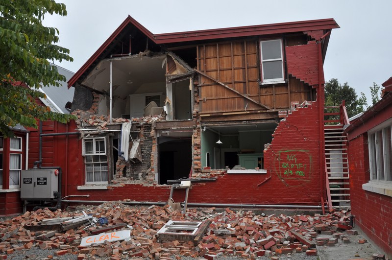 Earthquake damage in Christchurch NZ - © Nigel Spiers | Dreamstime.com