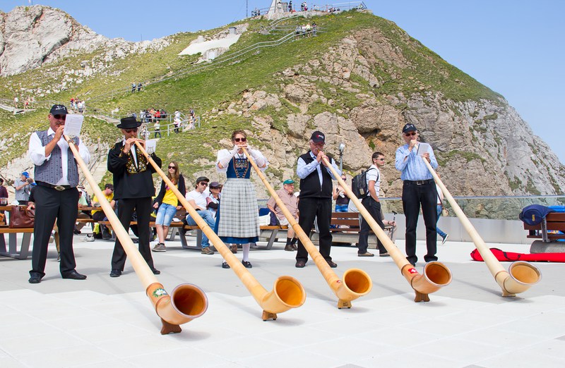 Swiss Alphorns