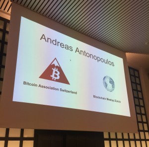 Bitcoin Meetup in Zürich mit dem Stargast Andreas M. Antonopoulos
