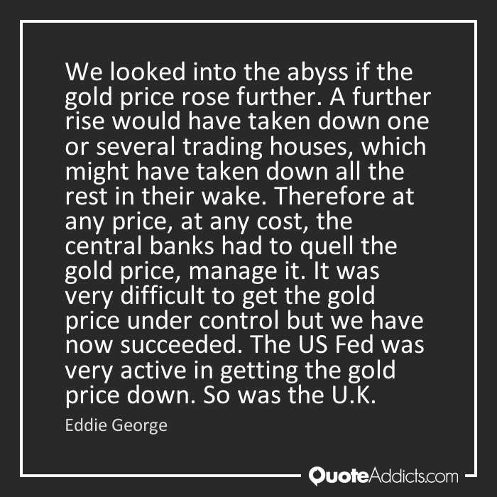 Bank of England Rigging LIBOR – Gold Market Too?