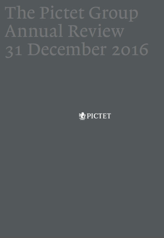 The Pictet Group Annual Review 31 December 2016