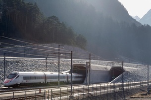 Gotthard Rail Tunnel Boosts North-South Traffic by a Third
