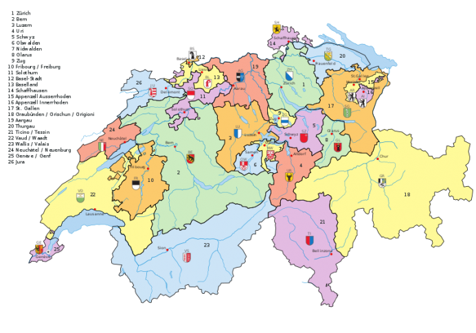 If American Federalism Were Like Swiss Federalism, There Would Be 1,300 States