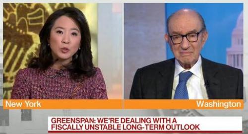 U.S. Debt Is “Extraordinarily High” and Are Stock And Bond Bubbles – Greenspan