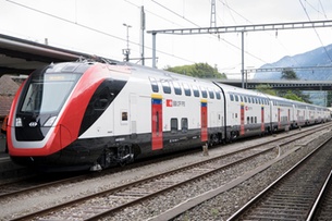 First of new Bombardier trains makes maiden voyage