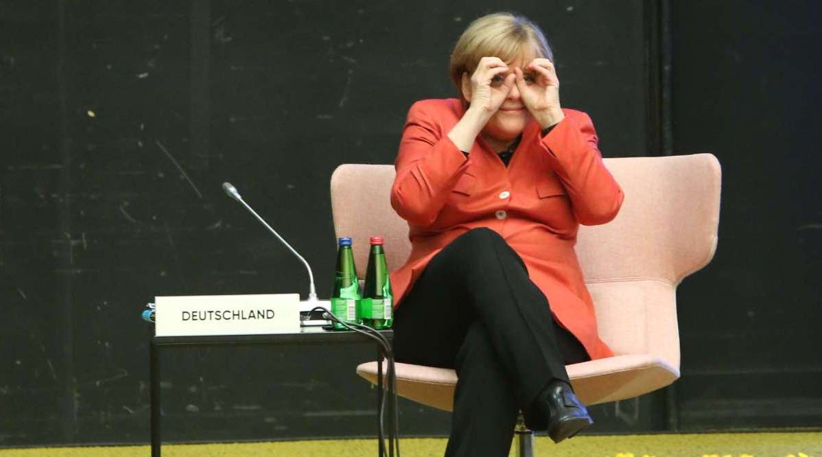 Angela Merkel irrt disruptiv