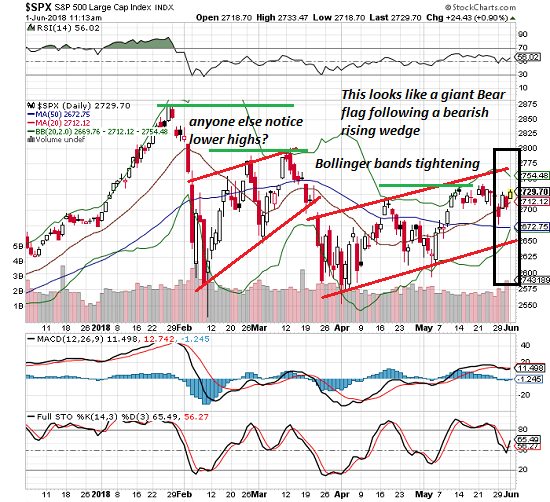 Does Anyone Else See a Giant Bear Flag in the S&P 500?