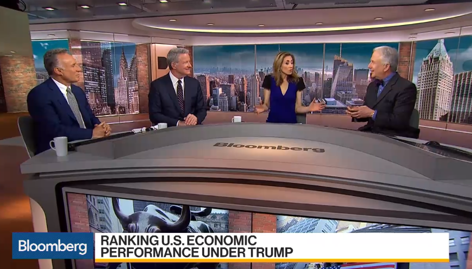 Cool Video: Bloomberg Clip US Growth in Relative Terms