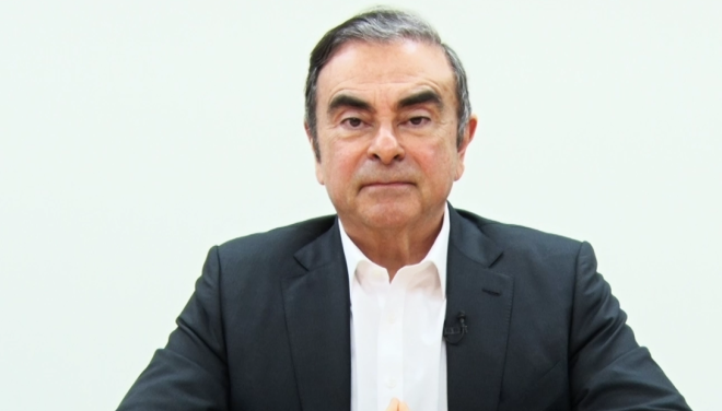 Carlos Ghosn s’adresse aux collaborateurs de Nissan. Vidéo