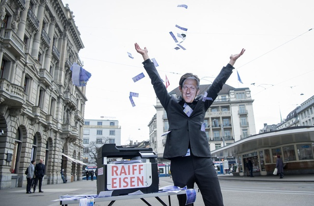 Raiffeisen bank announces CHF1 million executive pay cap