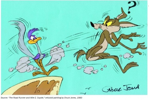 Our Wile E. Coyote Federal Reserve