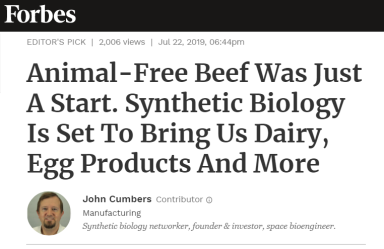 BioTech: la commercialisation de la viande synthétique a déjà commencé ! Vincent Held