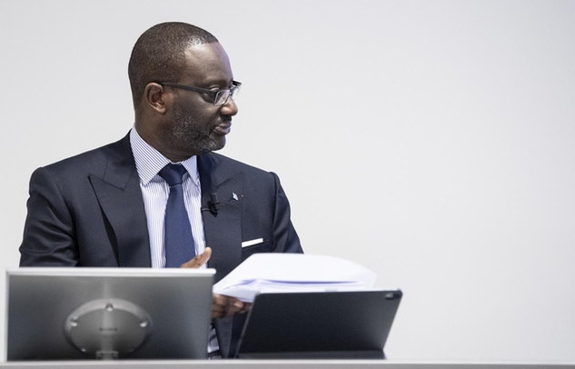 Thiam ‘proud’ of his record as he departs Credit Suisse