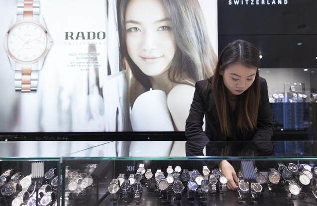 Swiss watch exports predicted to fall by 25 percent in 2020