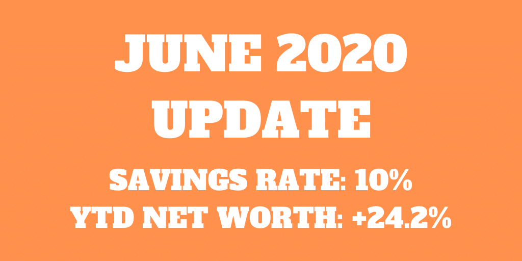 June 2020 – Another month deep in taxes!