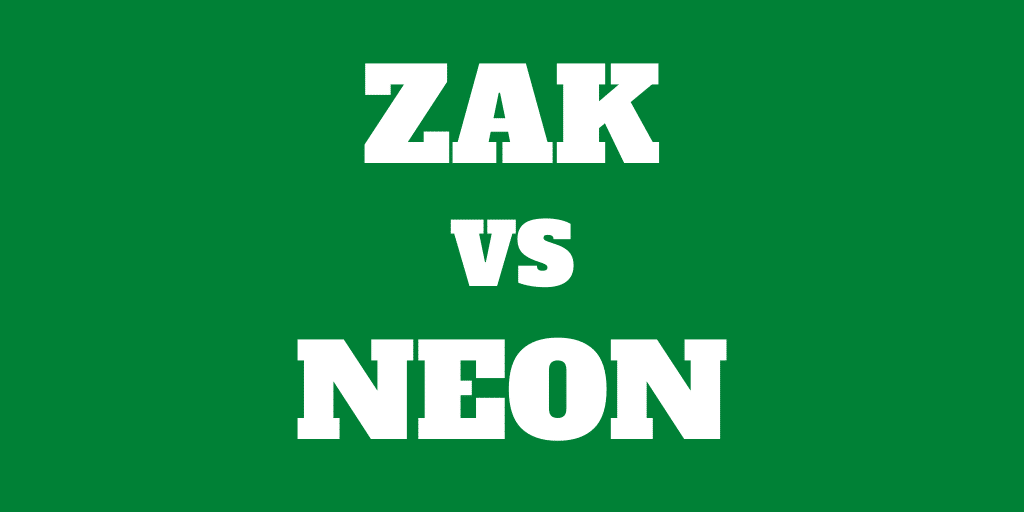 Zak vs Neon: Best Swiss digital bank account in 2020?