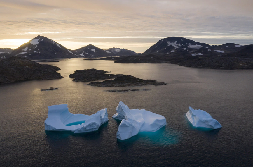 Greenland glacier water wins environmental shame award 