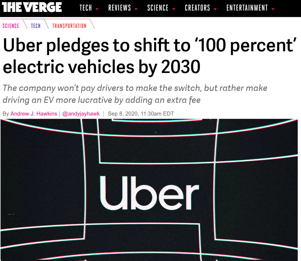 Uber vous reliera au monde extérieur. C’est promis. Vincent Held