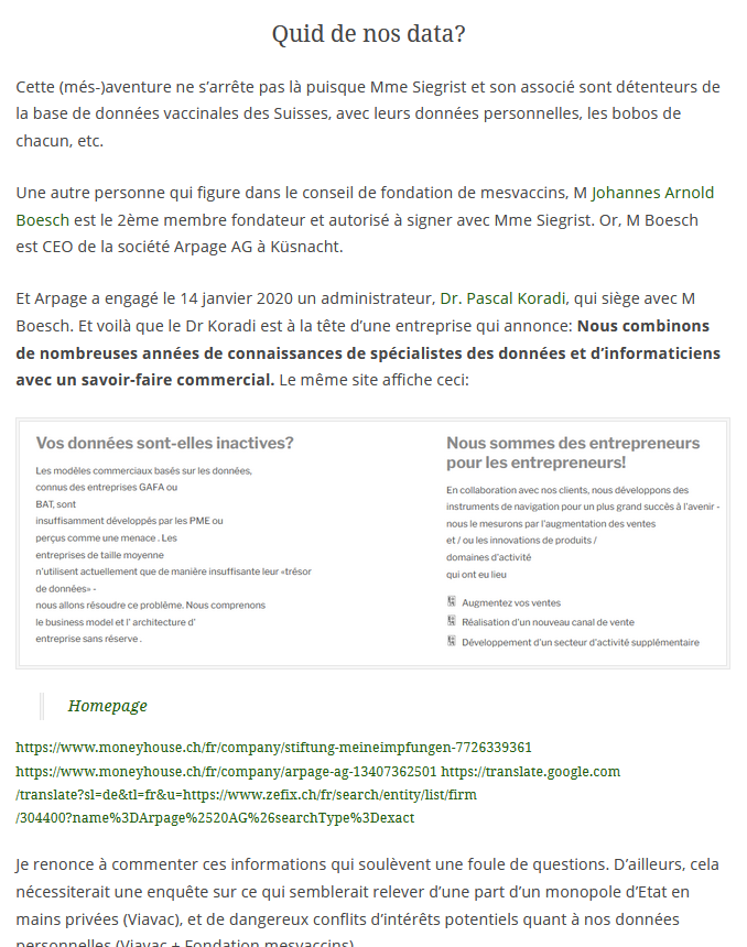 Vacciner à tout prix. Mensonges et petits arrangements avec la vérité inclus.