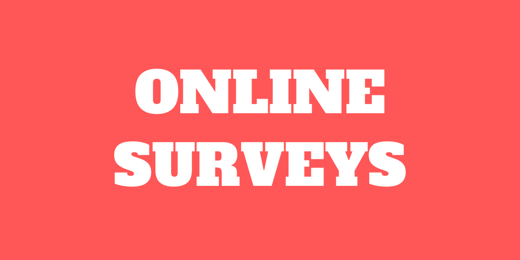Make money online with online surveys