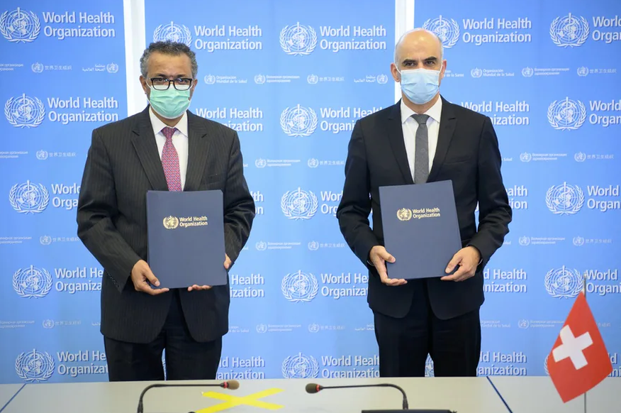 Switzerland and WHO launch global pathogen BioHub
