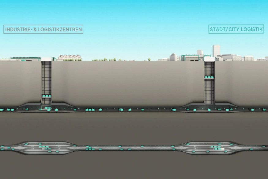 Futuristic underground cargo project moves a step closer to reality