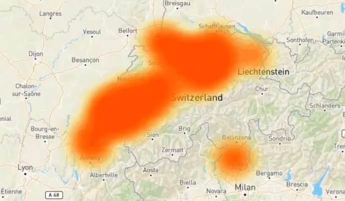 Swisscom network down for most of Switzerland this week