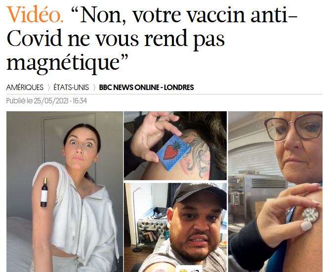 Des informations affluent et sont défavorables au vaccin.