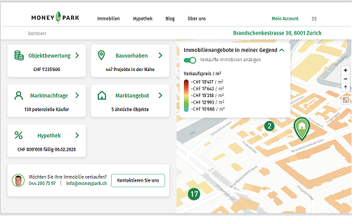 Moneypark lanciert Big-Data-Immobilien-Plattform