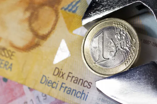 Swiss franc highest against Euro since July 2015