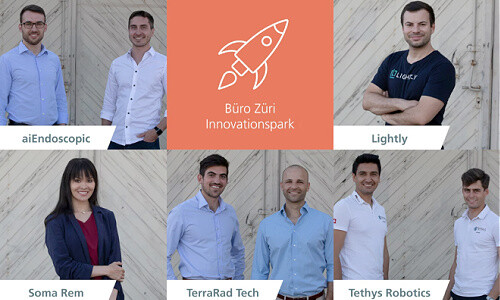 Fünf Startups im «Büro Züri»-Innovationspark eingezogen