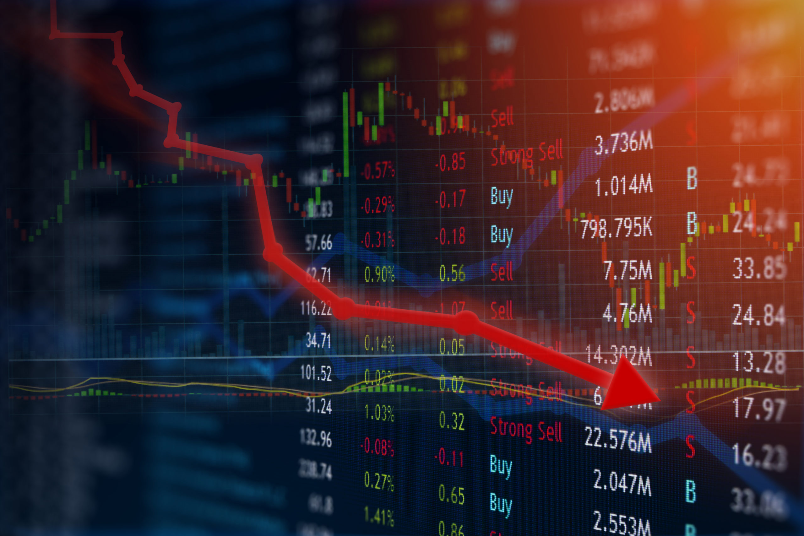 Pensionskassen-Renditen deutlich im Minus