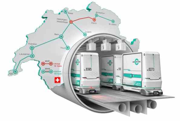 Switzerland’s underground freight project gets start date