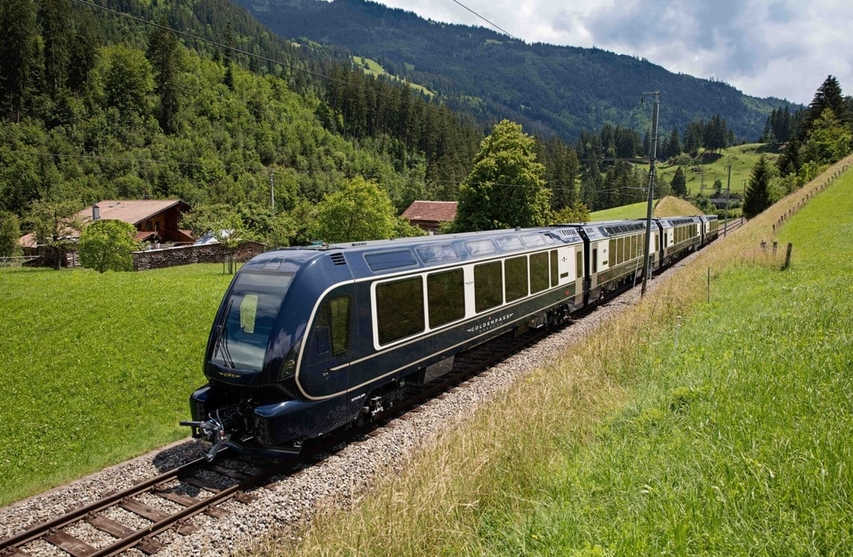 Swiss panoramic train to debut in December