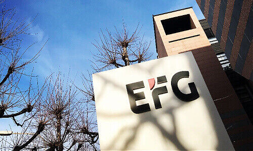 EFG macht mit weniger verwalteten Vermögen mehr Gewinn
