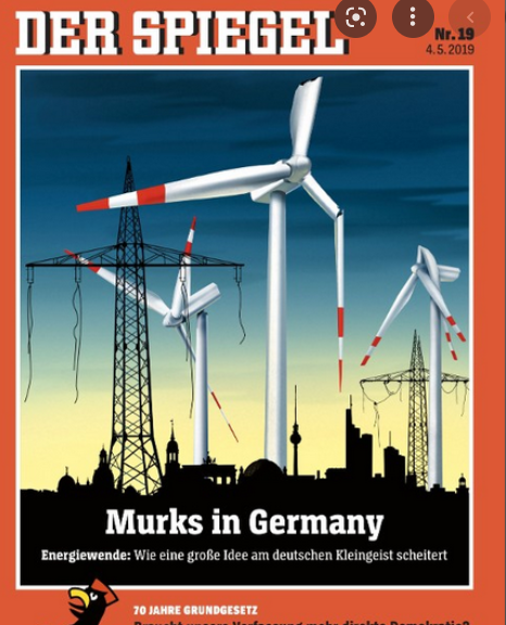 En Allemagne l’éolien cède la place au charbon. Et si l’imposture bénéficie à la mafia.