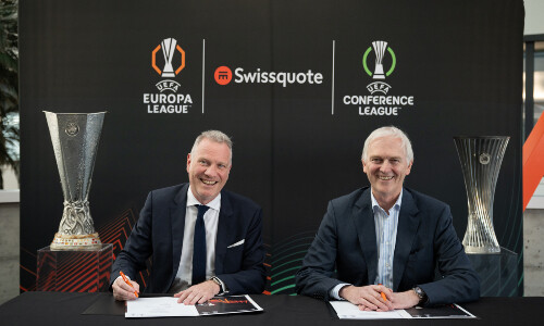 Swissquote will mit Europa League bekannt werden