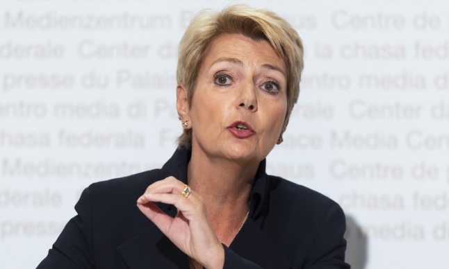 Lex UBS: Kopfschütteln über die Aussage von Karin Keller-Sutter