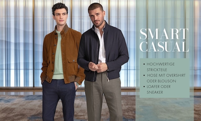 Moderne Dresscodes: Smart Casual